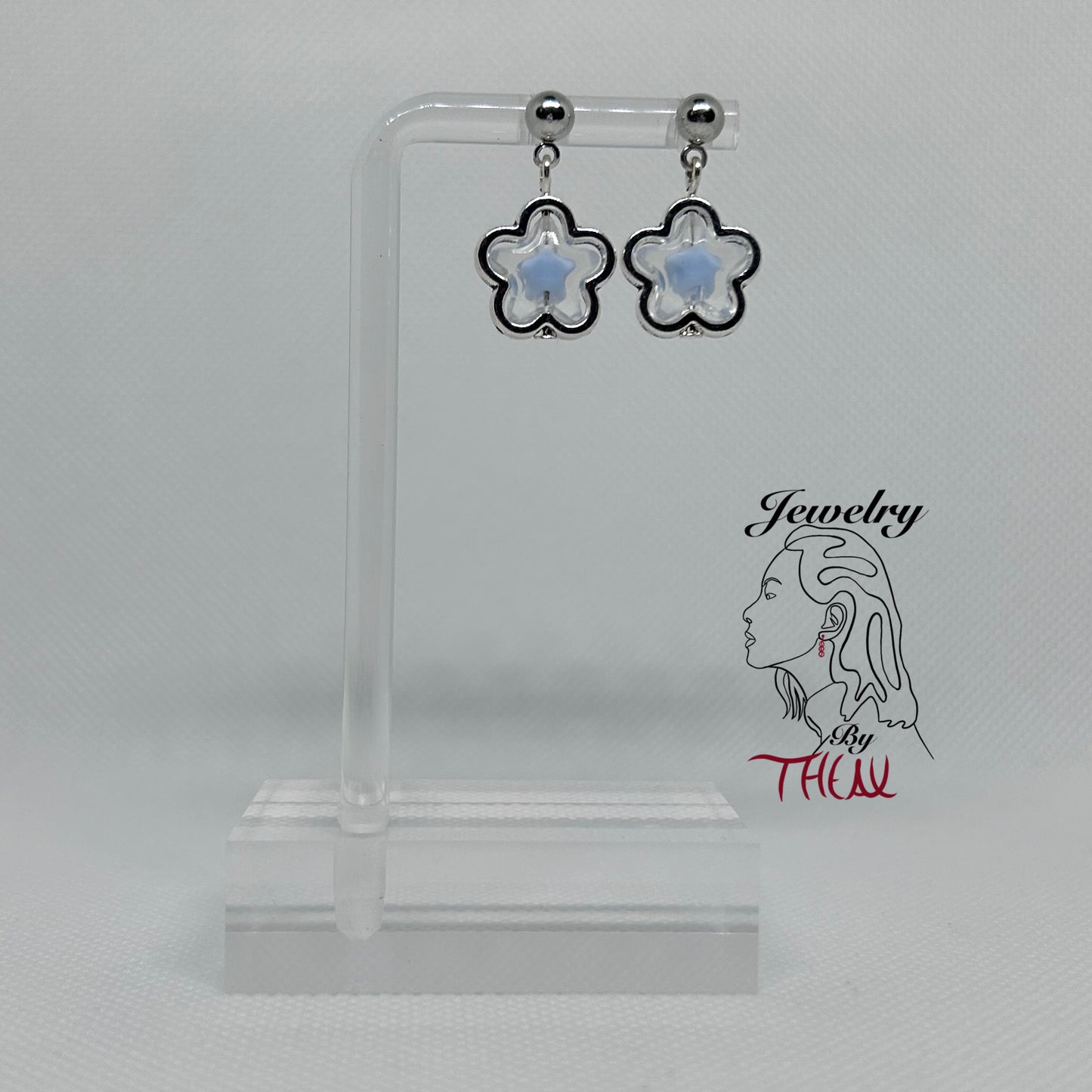 Star Flower Earrings