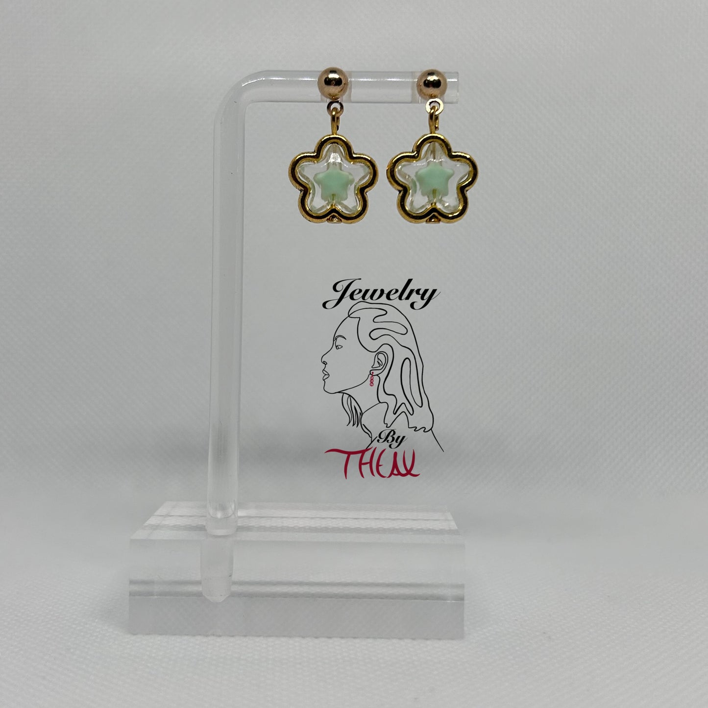 Star Flower Earrings