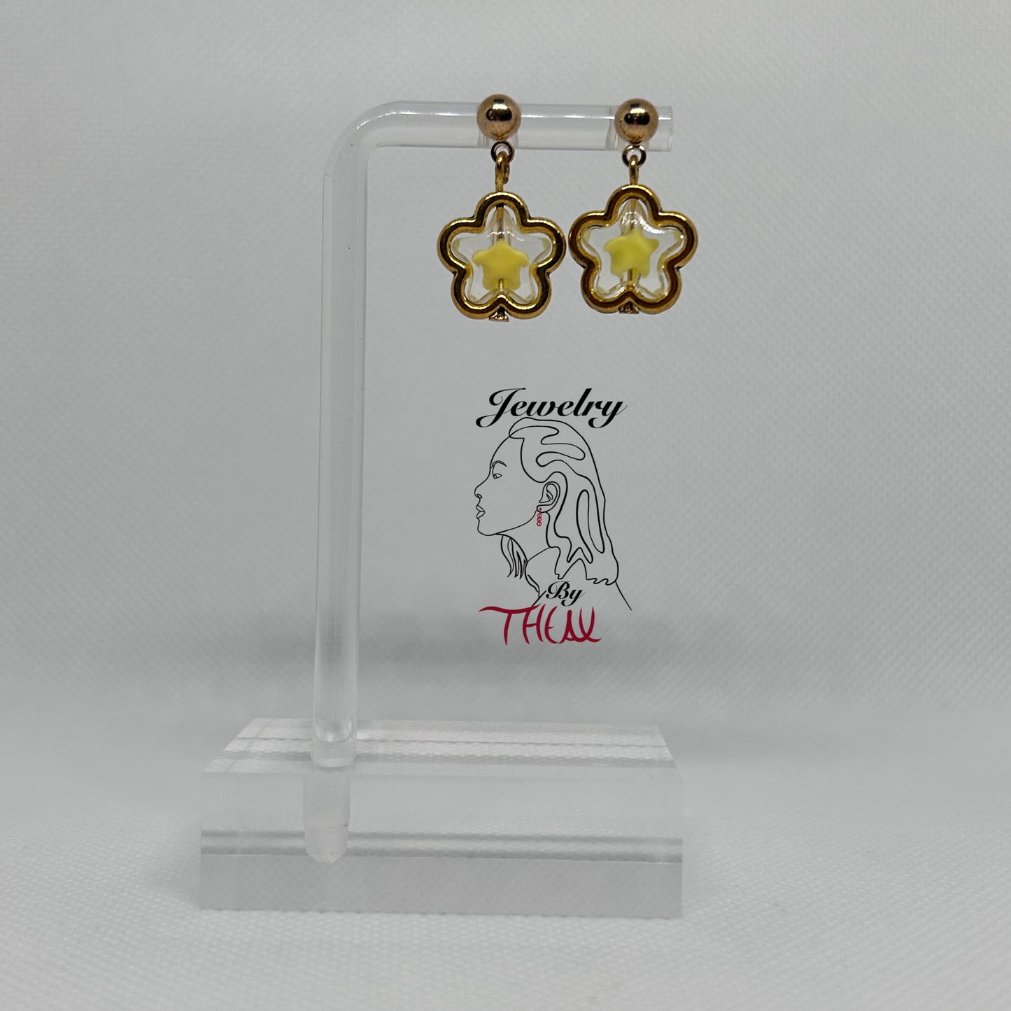 Star Flower Earrings