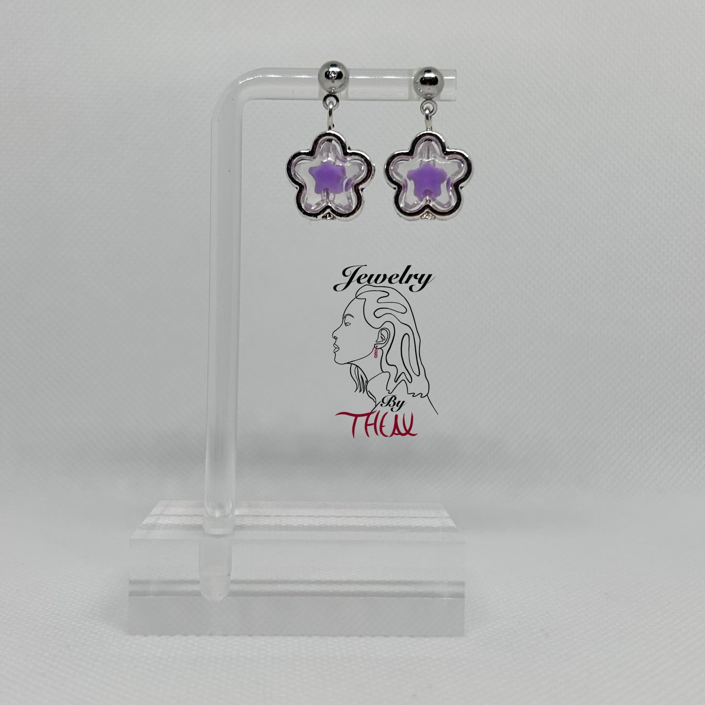 Star Flower Earrings